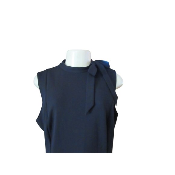 New, Calvin Klein Sleeveless Seamed Sheath w Tie Neck SZ 14 - Picture 7 of 9